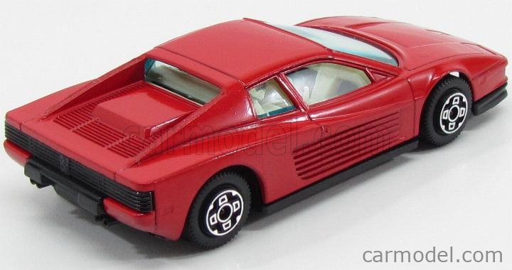 BURAGO 4157 Scale 1 43 FERRARI TESTAROSSA 1984 RED