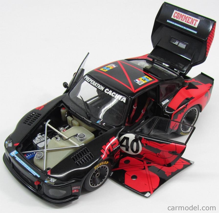 Record échelle 1/43 Porsche 935 #40 3rd Aux 24h Du Mans 1977