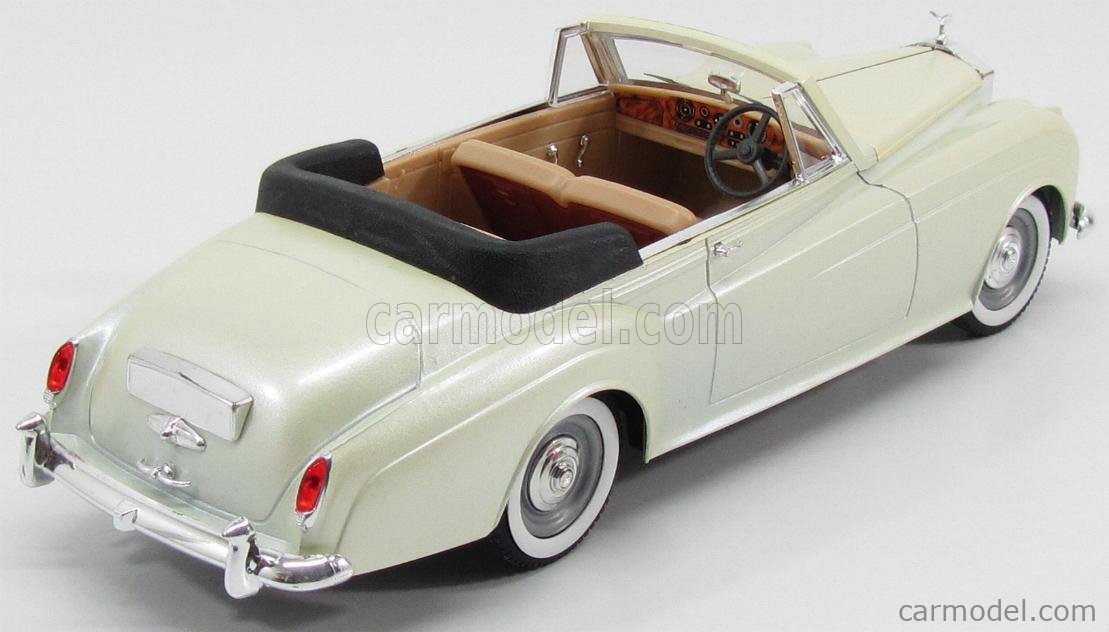 SOLIDO 8006 Scale 1/18 | ROLLS ROYCE SILVER CLOUD II CABRIOLET