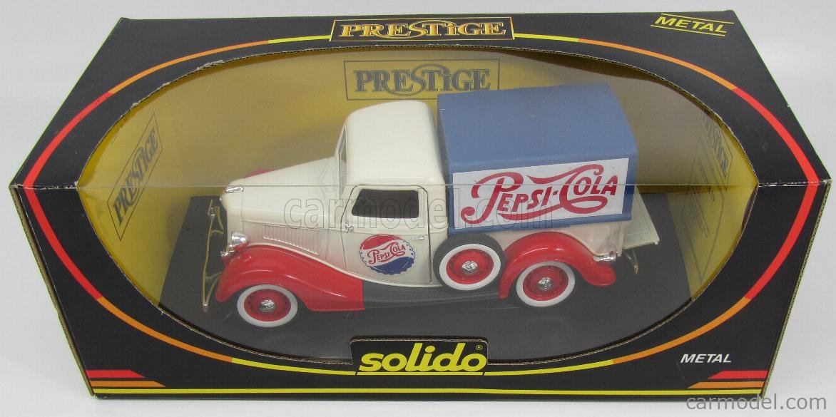 【希少】SOLIDO 1936 FORD V8 TEXACOレッカー1/18赤 Solido 8303 Red Ford 1936 Custom Pick-up Truck 1/18 France