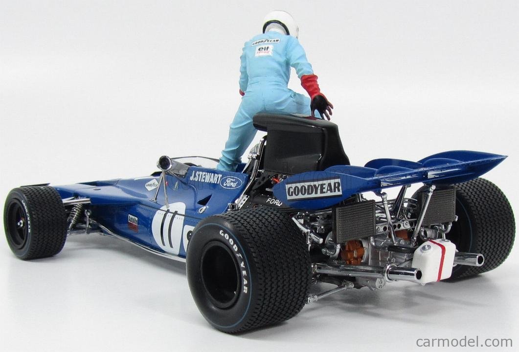 TYRRELL - F1 FORD 003 N 11 WINNER CANADA GP JACKIE STEWART 1971 WORLD  CHAMPION - WITH DRIVER FIGURE