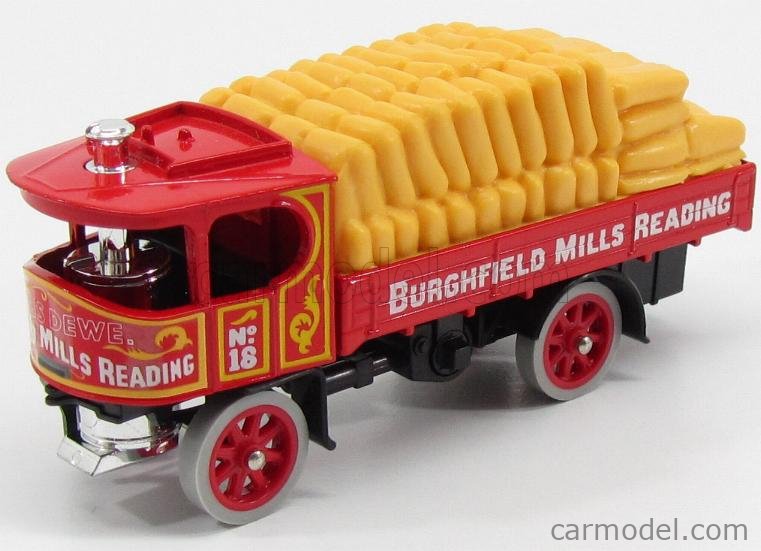 MATCHBOX Y18 Scale 1/55 ATKINSON MODELD STEAM WAGON BURGHFIELD MILLS