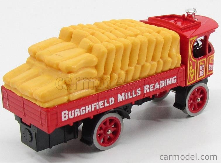 MATCHBOX Y18 Scale 1/55 ATKINSON MODELD STEAM WAGON BURGHFIELD MILLS