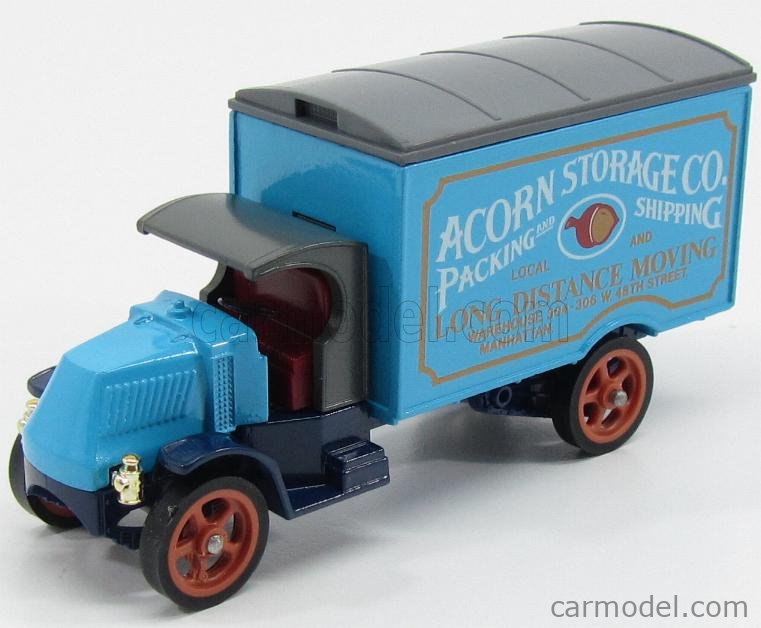 MATCHBOX Y30 Scale 1/55 | MACK AC TRUCK ACORN STORAGE CO. LIGHT BLUE