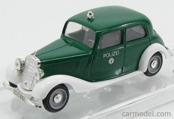 Details about   POL2 1/43 IXO Atlas Police of the World Mercedes 180 D Polizei 