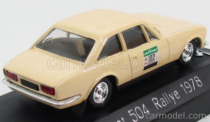 Model Car Peugeot 504 coupé V6 blanche - SOLIDO
