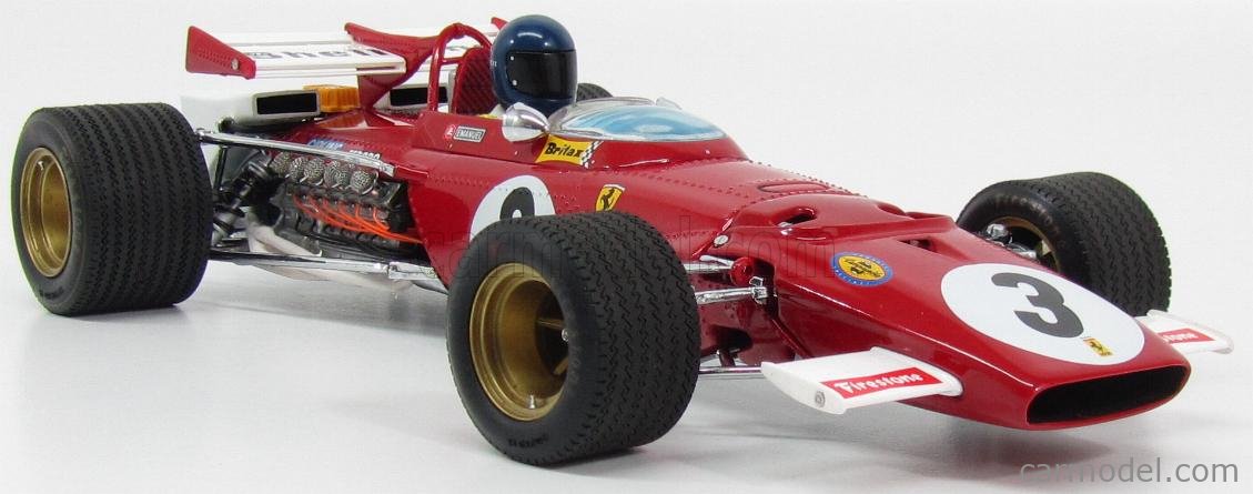 EXOTO EXO97063 Scale 1/18 | FERRARI F1 312B N 3 WINNER MEXICO GP 1970 J ...