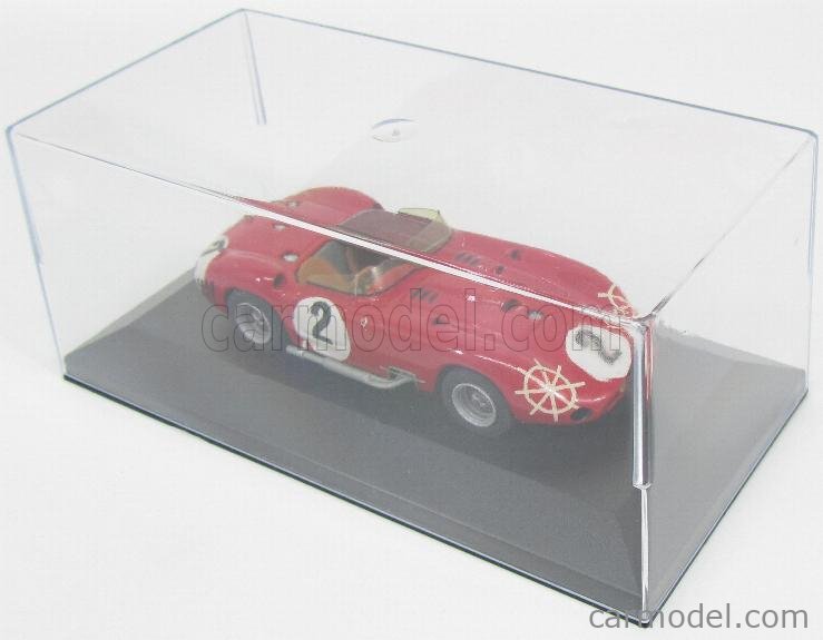 Red 1:43 Diecast 1957 Maserati 450 S 24h Du Manss Model [NB3T598