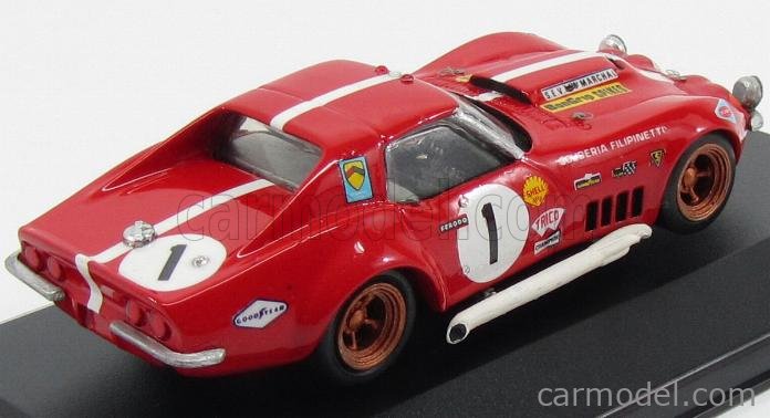 ARENA 029 Scale 1/43 | CHEVROLET CORVETTE N 1 16th 24h LE MANS 1970 RED ...