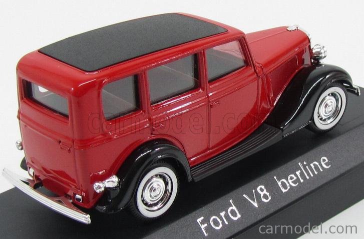 Solido Démontable R 1/40 - Berline Américaine Rouge - Modèle Restauré