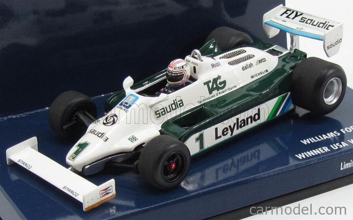 WILLIAMS - F1 FORD FW07C N 1 WINNER USA WEST GP 1981 A.JONES