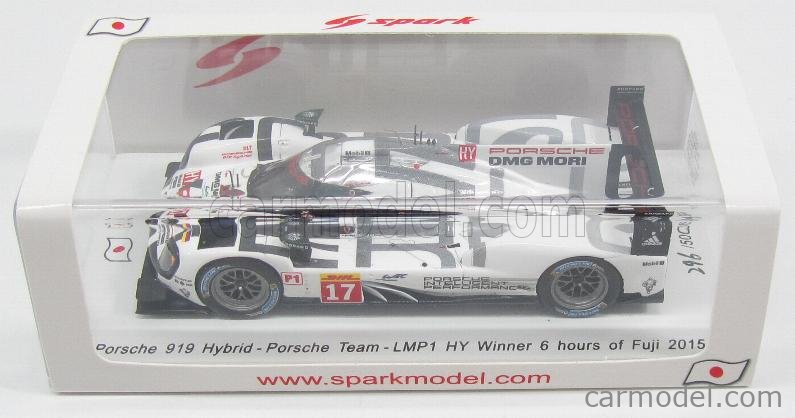 Spark 1/43 Porsche 919 #17 - WEC Fuji 2015 - Neuve Sous Blister