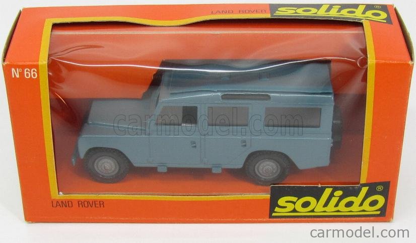 SOLIDO 66 Scale 1/43 | LAND ROVER LAND 109 4X4 STATION WAGON 1961 BLUE