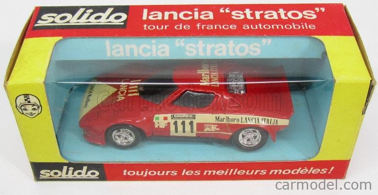 Solido A Century Of Cars 1/43 Scale AFQ3660 - Lancia Stratos - Blue - R.M.Toys Ltd