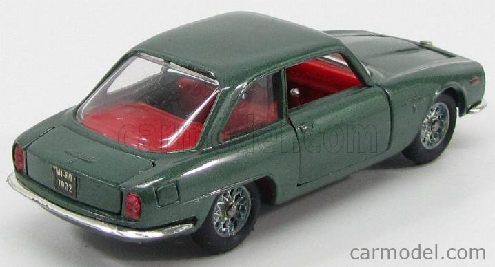 POLITOYS POLISTIL POLMS514 Scale 1 43 ALFA ROMEO 2600 SPRINT BERTONE RED INTERIOR GREEN MET