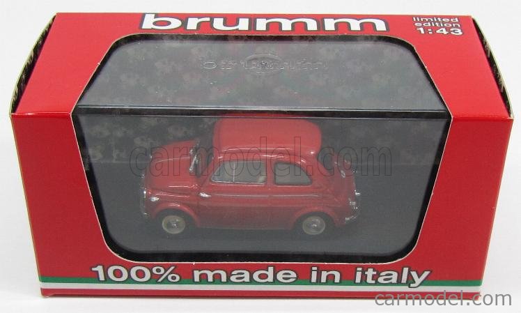 Steyr Puch 500D 1959 Red Corallo 1:43 Model BRUMM