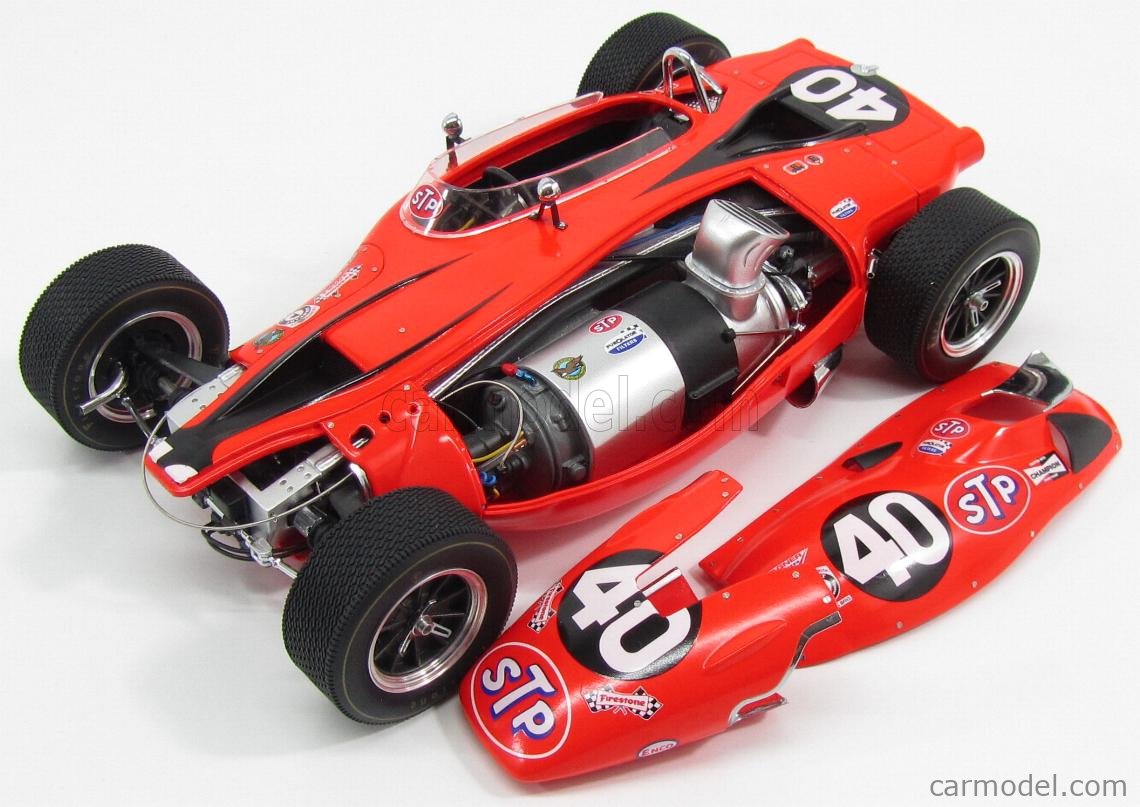 Replicarz 1:18 STP Paxton Turbocar #40 Parnelli Jones, Indy 500 1967, Edizione Limitata