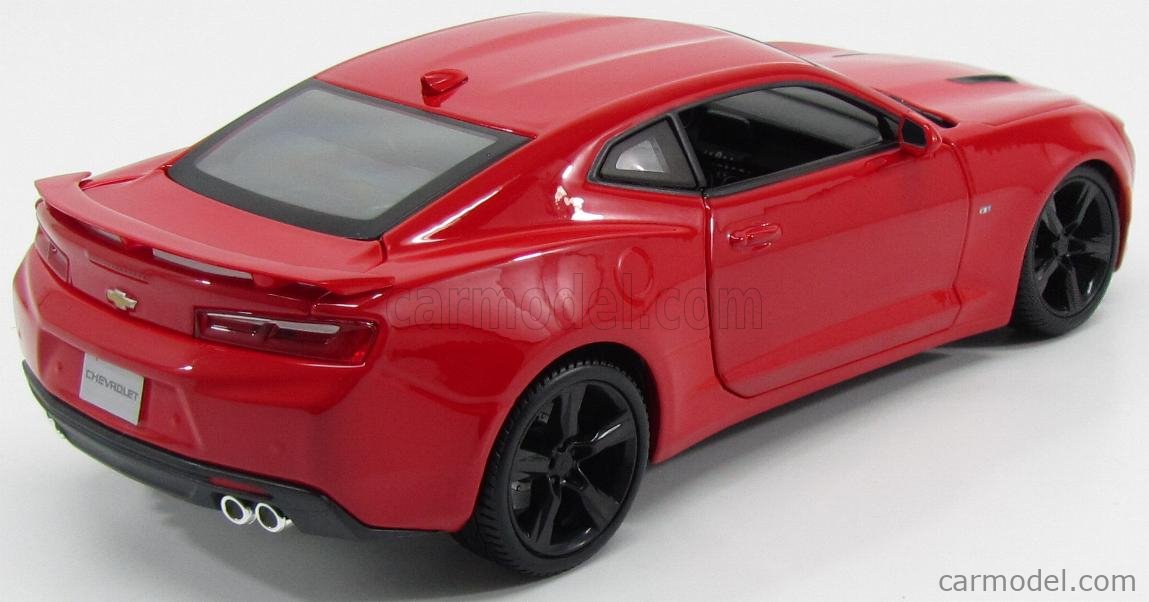 MAISTO 31689R Scale 1/18 | CHEVROLET CAMARO SS COUPE 2016 RED