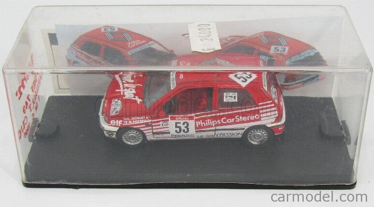 Renault - Clio 16S Tour de Corse 1991 - Norev - 1/18 - Autos Miniatures