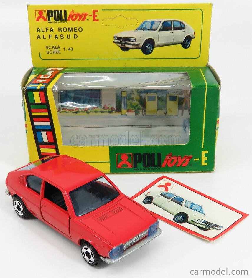 Politoys E36 1/43 Alfa Romeo Alfasud Coupé - Blanc - Occasion Boîte