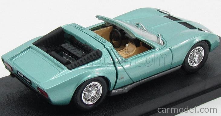 RIO-MODELS R9 Scale 1/43 | LAMBORGHINI MIURA ROADSTER 1968 LIGHT