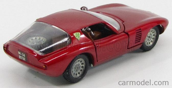 ミニカー POLITOYS-M ALFA ROMEO GIULIA 1600 Vintage Politoys M #575 Alfa Romeo 1600 Scarabeo 1/25 scale