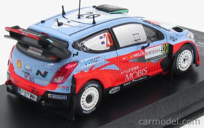 Hyundai I20 WRC Rallye Sardaigne 2015 Paddon 1:43 IXO Direkt Voiture 1507 