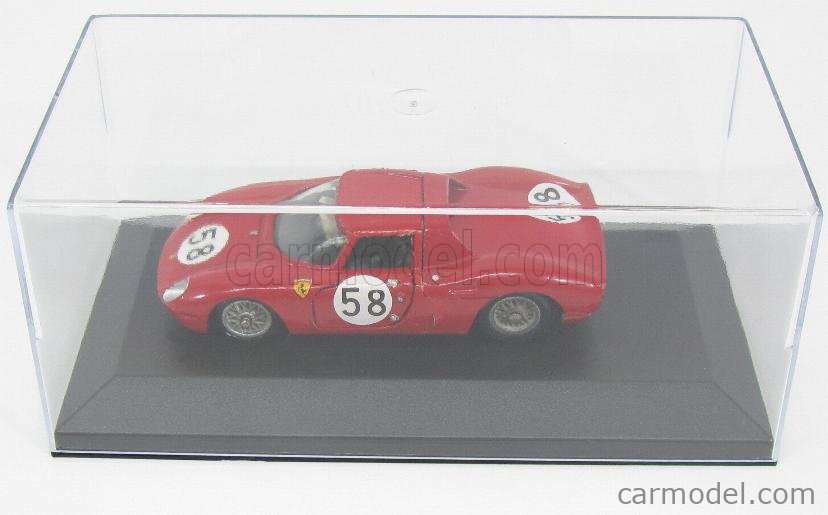 MERCURY-ITALY 39 Scale 1/43 | FERRARI 250LM N 58 24h LE MANS 1964 RED