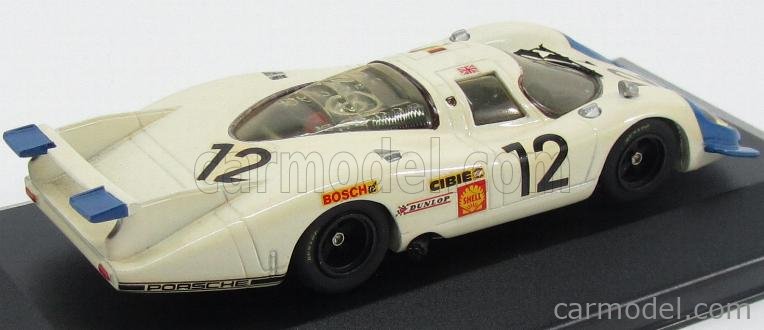 Starter Scale 1 43 Porsche 917 Team Porsche System Engineering N 12 24h Le Mans 1969 V Elford R Attwood White Blue