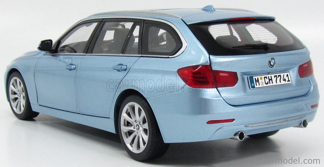 Echelle 1/18 BMW Série 3 Touring Bleu Ciel PARAGON PA 97043 