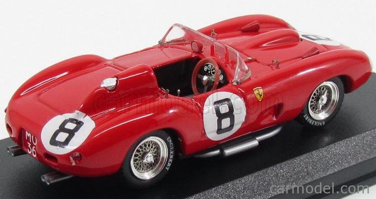 Ferrari 335 S #7 24h Le Mans 1957 Piloti Hawthorn &amp; Musso - Art Model 1:43 AM0184-2