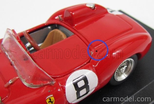 ART MODEL AM0184-2 FERRARI 335 S N.7 24 H LE MANS 1957 Mhawthorn Lmusso 1 43 Maquette Voiture