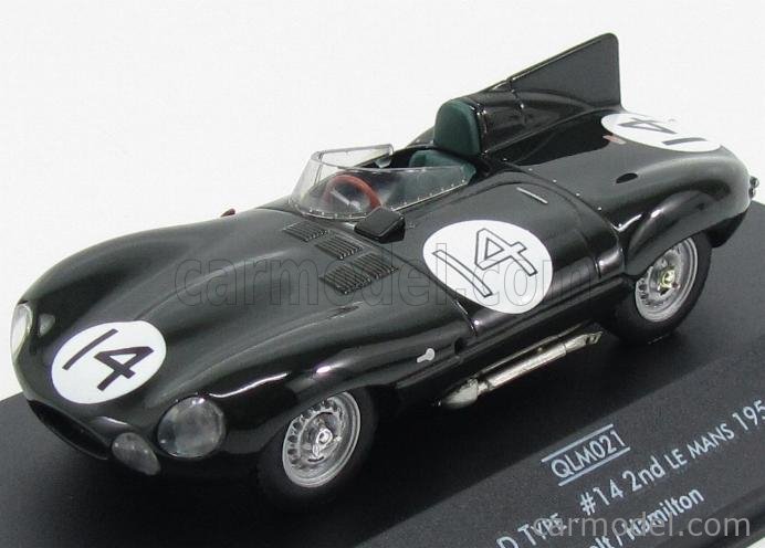 QUARTZO QLM021 Scale 1/43 | JAGUAR D-TYPE N 14 2nd 24h LE MANS 1955 ...