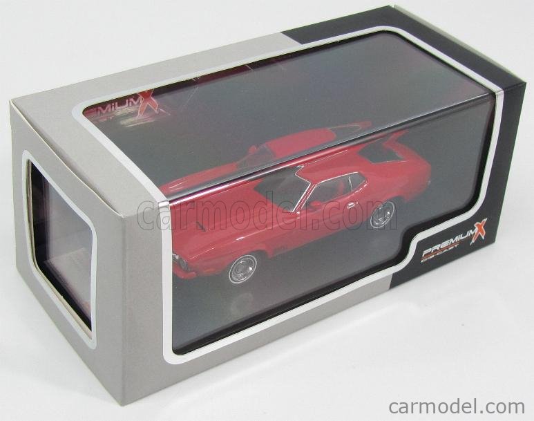 Ford Usa Mustang Mach 1 Coupe 1973 Silver Black PREMIUM-X 1:43 PRD396J Model