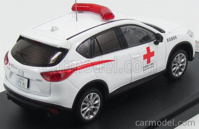 Premium X 1:43 MAZDA CX-5 Japanese AMBULANCE Red Cross Society 2013 PRD487 Resin 