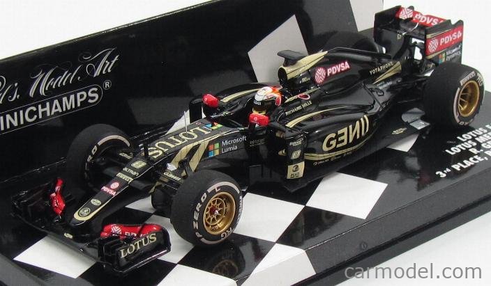 LOTUS - F1 RENAULT E23 HYBRID TEAM LOTUS F1 N 8 3rd BELGIAN GP 2015 ROMAIN  GROSJEAN