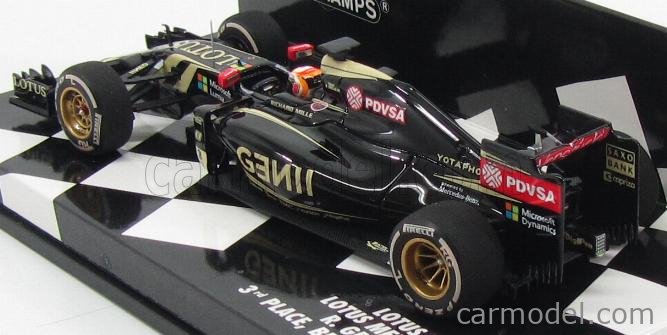 LOTUS - F1 RENAULT E23 HYBRID TEAM LOTUS F1 N 8 3rd BELGIAN GP 2015 ROMAIN  GROSJEAN