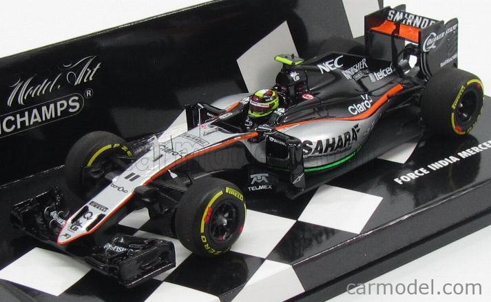 MINICHAMPS 1:43 FORCE INDIA MERCEDES VJM09 S. PEREZ 2016