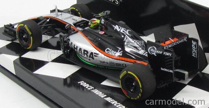 Force India VJM09 2016 Sergio Pérez 1:43 - Racing Cars časopis s modelem #21