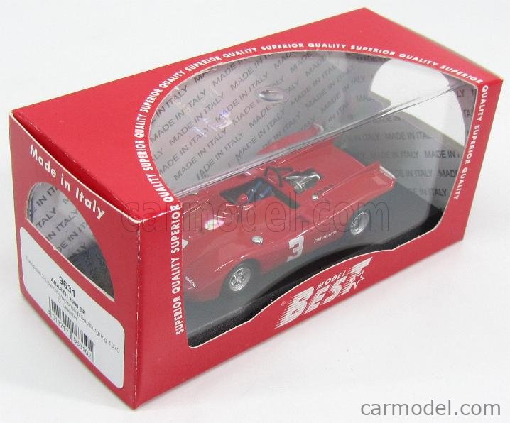 BEST-MODEL 9631 Abarth 2000 SP #3 European 2 Litre