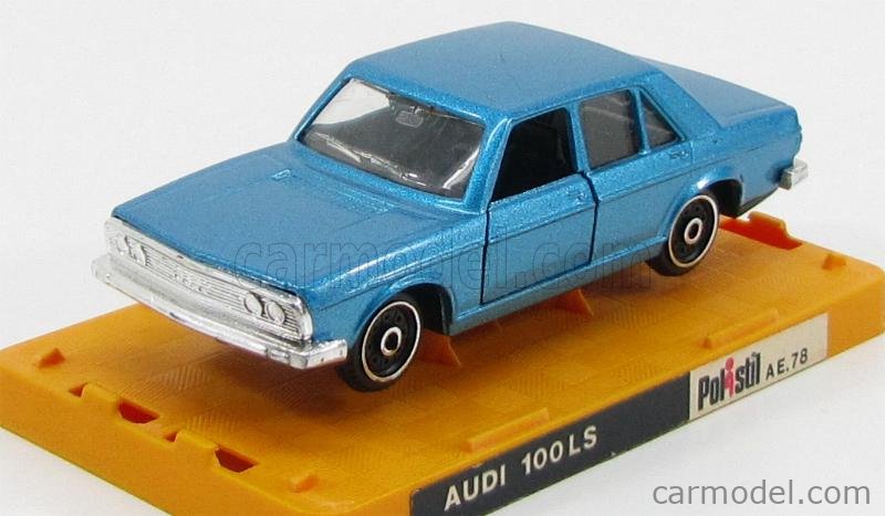 POLITOYS POLISTIL EL78 Scale 1/43 | AUDI 100 LS BLUE MET