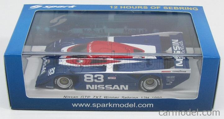 NISSAN - GTP ZX-T N 83 WINNER 12h SEBRING 1990 D.DAILY - B.EARL