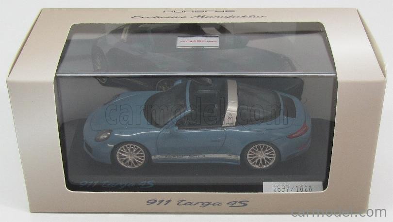 SPARK-MODEL WAX02020028 Scale 1/43 | PORSCHE 911 991-2 TARGA 4S 2015 ...