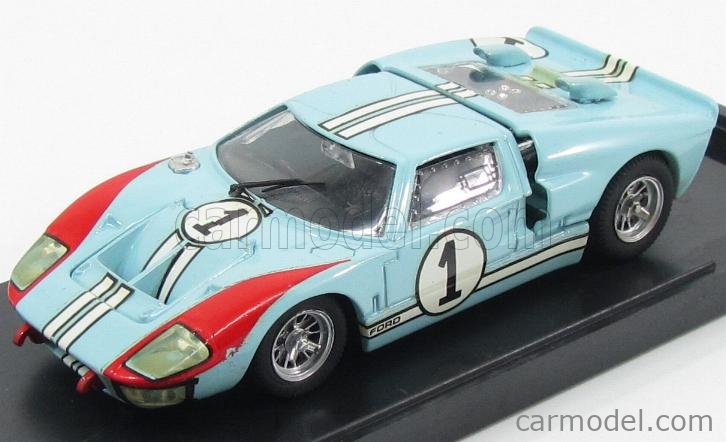 BANG 7080 Scale 1/43 | FORD USA GT 40 N 1 2nd LE MANS 1966