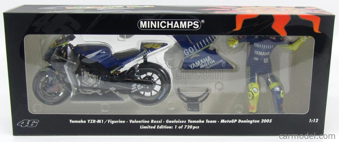 MINICHAMPS 122053146 Scale 1/12 | YAMAHA YZR-M1 TEAM MINICHAMPS 122053146 Scale 1/12 | YAMAHA YZR-M1 TEAM