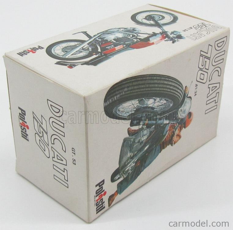 POLITOYS POLISTIL GT53 Scale 1/24 | DUCATI 750 GT 1973 MOTORCYCLE LIGHT ...