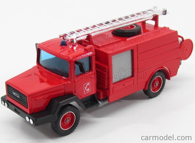 Miniature Solido 1/43 Iveco Benne, Série Toner Gam, N°2009, Rouge
