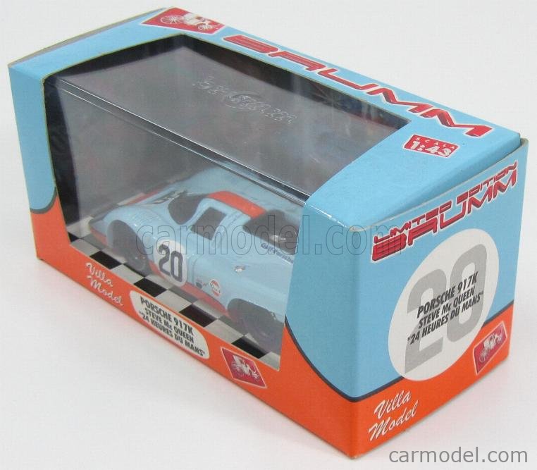 BRUMM PROM VM01 Scale 1/43 | PORSCHE 917K N 20 GULF 24h LE