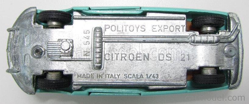 Politoys Export 545 Citroen DS 21 1:43 Italy | eBay