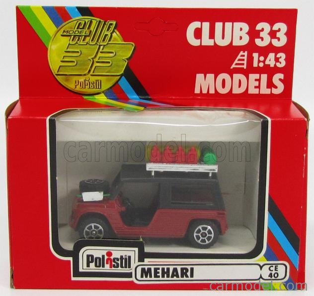 BC259 Polistil Week-End 1:43 Citroën Mehari - Miniature Collection